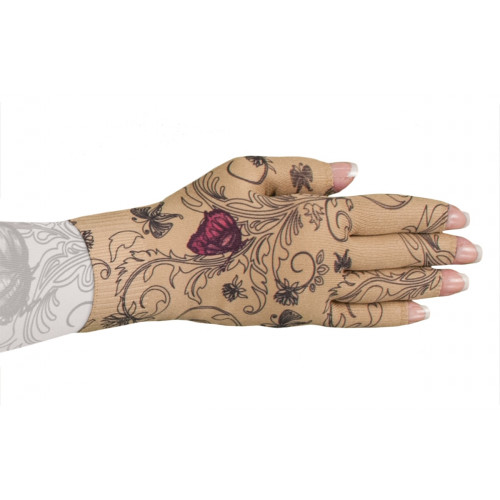 Mariposa Beige Glove by LympheDivas